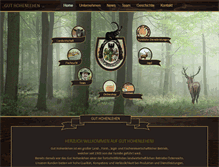 Tablet Screenshot of gut-hohenlehen.at
